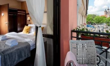 Hotel Wielopole*** wyróżnia znakomita lokalizacja w centrum Krakowa