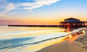 Ośrodek Albatros jest położony zaledwie 300 metrów od piaszczystej plaży