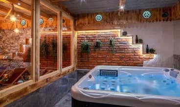 Góralski Gościniec posiada jacuzzi, w którym odpoczniesz po górskich wędrówkach