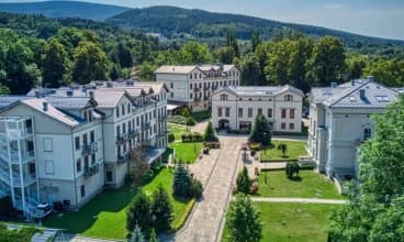 Resort Cottonina jest malowniczo położony w zacisznej części Świeradowa
