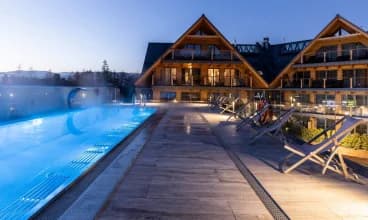 Zaledwie 500 m dzieli aparthotel od Krupówek