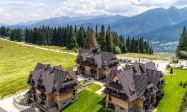 Rezydencja NOVA znajduje się na wysokości ponad 1000 m n.p.m. w Kościelisku