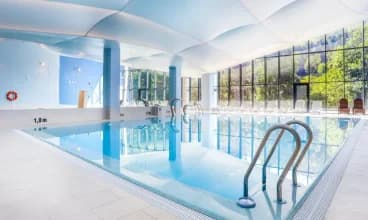 W hotelu przygotowano rozległą strefę wellness
