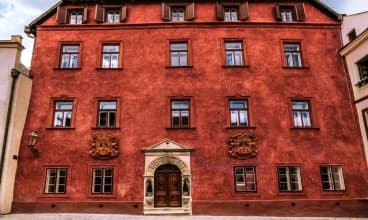 Hotel Ebersbach to butikowy hotel w ścisłym centrum Czeskiego Krumlowa