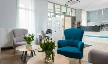 Komfortowe wyposażenie hotelu zapewnia spokojny wypoczynek