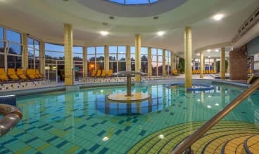 Hotel Thermalpark to odnowiony hotel z dostępem do kompleksu basenów termalnych