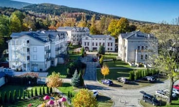 Resort Cottonina jest malowniczo położony w zacisznej części Świeradowa