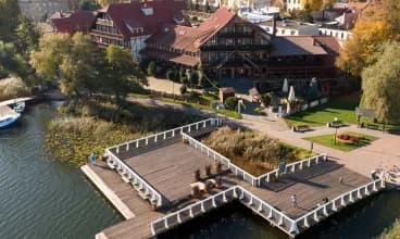 Gościniec Molo w Mrągowie to kameralny hotelik wprost nad jeziorem Czos