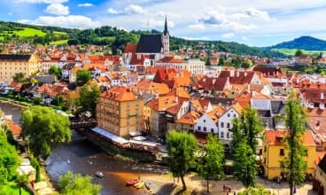 Czeski Krumlow to jedno z najładniejszych miasteczek Europy Środkowej