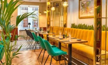 W hotelu znajduje się elegancka restauracja Gdańska 14