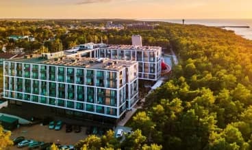 Zalewski to hotel przy plaży w Mrzezynie