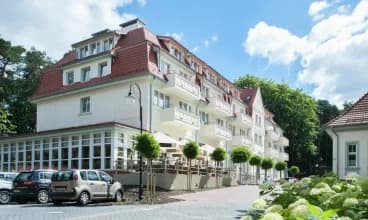 Hotel Cesarskie Ogrody jest położony w centrum Świnoujścia