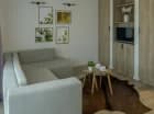 Kameralny apartament studio jest wystarczający na pobyt 2 osób