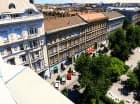 Widok z balkonu w jednym z pokoi superior balcony