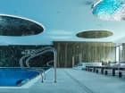 Znajdziecie tu kryty basen ze stanowiskiem do hydromasażu i jacuzzi