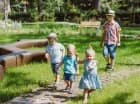 Maluchy mogą tutaj beztrosko stawiać pierwsze kroki