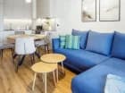 Pokój dzienny apartamentu Komfort A15