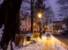 Ulice Cieszyna zimą są bardzo klimatyczne