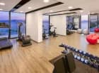 Centrum fitness z widokiem na Adriatyk