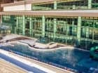 Hotel Aquarion Family&Friends jest połączony korytarzem z Termami Zakopiańskimi