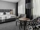Klimatyzowane pokoje Hotelu DB wyróżnia styl i dźwiękoszczelność