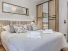 Sypialnia w apartamencie Komfort A27