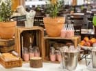 Śniadania są podawane w Restauracji Wieniawy o klasycznym wystroju