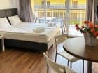Obiekt oferuje apartamenty, w których mogą zamieszkać 2, 3 lub 4 osoby