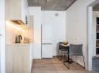 Apartament studio plus składa się z dwóch osobnych sypialni