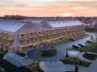 Resort mieści się blisko bałtyckiej plaży w Grzybowie