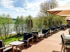 Widok z hotelowego tarasu zachwyca