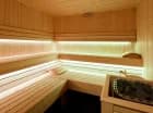 Wśród udogodnień znajduje się m.in. sauna sucha