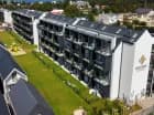 Apartamenty mieszczą się m.in. w nowoczesnym budynku z windą
