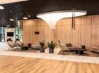 Lobby ośrodka Interferie Argentyt jest nowoczesne i eleganckie