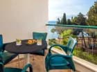Balkon z widokiem na morze w premium suite