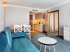 Apartamenty składają się z dwóch niezależnych pokoi