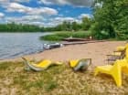 Na prywatnej plaży jest cicho, spokojnie i sielankowo