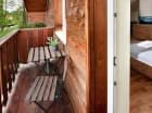 Niektóre apartamenty posiadają także balkon