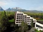 Hotel Academia mieści się w Starej Leśnej u podnóża Tatr Wysokich