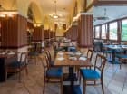 Restauracja w skrzydle Erzsébet może pomieścić 150 osób