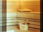 W hotelu mieści się kameralna strefa wellness z sauną