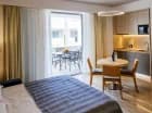 W każdym apartamencie jest aneks kuchenny