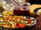 Bufet rozpieszcza różnorodnymi smakami
