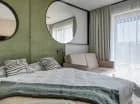 Każdy apartament posiada balkon