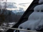 Widok z balkonu na Tatry