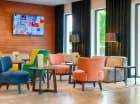 Wnętrza hotelu są nowoczesne i estetyczne