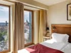 Widok z jednego z okien pokoju Best Western Vilnius