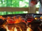 Duży grill umożliwia przygotowanie pysznych przysmaków