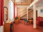 Niektóre apartamenty są dwupoziomowe