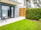 Apartamenty mają balkony lub tarasy